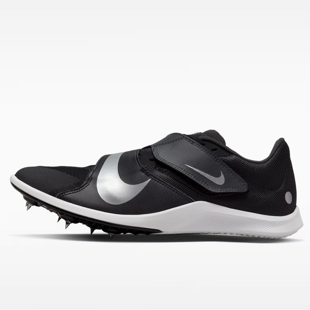 Nike Rival Jump High Jump Track & Field Athletic Spikes Men 8 Women 6.5 Black - Picture 2 of 7